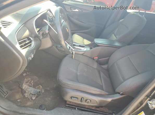 1G1ZE5STXGF326658 2016 CHEVROLET MALIBU Black Widok wnętrza z przodu
