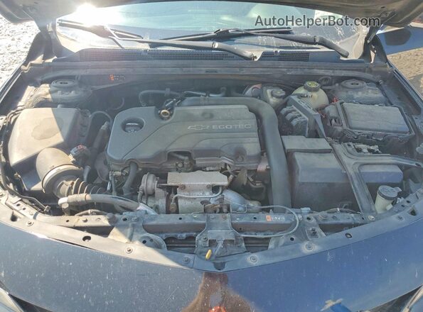 1G1ZE5STXGF326658 2016 CHEVROLET MALIBU Black Widok wnętrza z tyłu