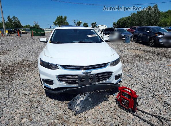 1G1ZE5STXGF336428 2016 CHEVROLET MALIBU Белый Вид спереди