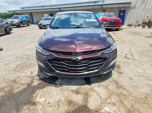 1G1ZE5SX9LF049093 2020 CHEVROLET MALIBU Purple Front view