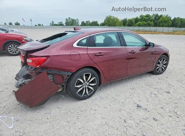 1G1ZF5SX2GF201671 2016 CHEVROLET MALIBU Red Trasero derecho