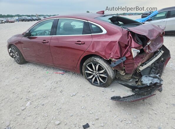 1G1ZF5SX2GF201671 2016 CHEVROLET MALIBU Red Trasero izquierdo