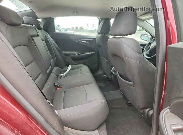 1G1ZF5SX2GF201671 2016 CHEVROLET MALIBU Red Vista de los asientos traseros