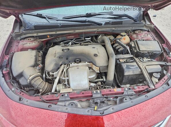 1G1ZF5SX2GF201671 2016 CHEVROLET MALIBU Red Vista interior trasera