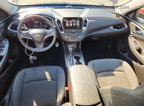 1G1ZF5SX3GF235652 2016 CHEVROLET MALIBU Red Widok deski rozdzielczej
