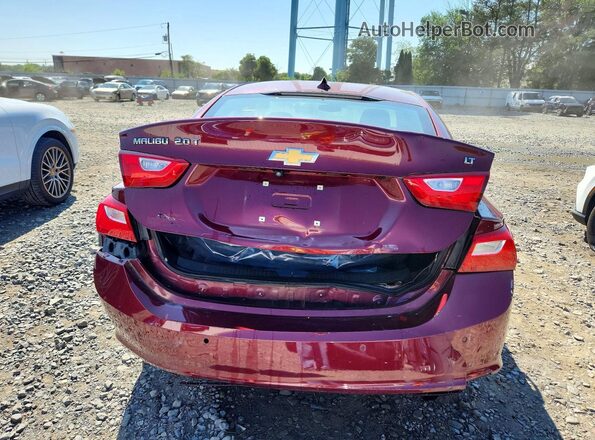 1G1ZF5SX3GF235652 2016 CHEVROLET MALIBU Red Widok z tyłu
