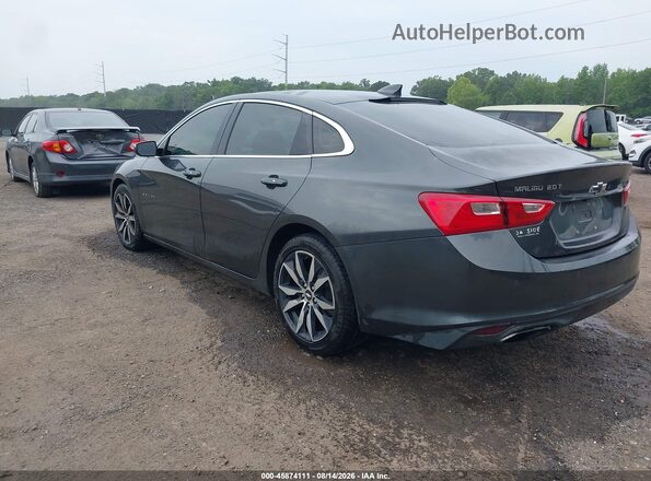 1G1ZF5SX9GF202686 2016 CHEVROLET MALIBU Gray Trasero izquierdo