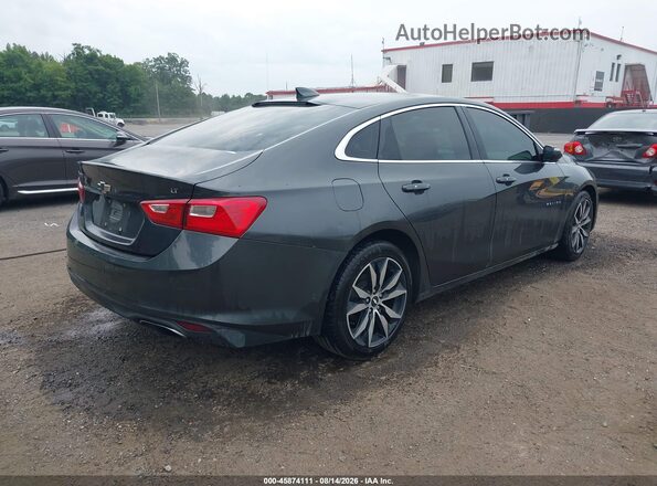1G1ZF5SX9GF202686 2016 CHEVROLET MALIBU Gray Trasero derecho