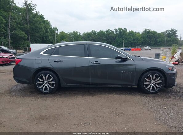 1G1ZF5SX9GF202686 2016 CHEVROLET MALIBU Gray Vista interior trasera