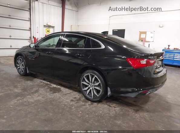 1G1ZF5SX9GF359442 2016 CHEVROLET MALIBU Черный Задняя левая четверть