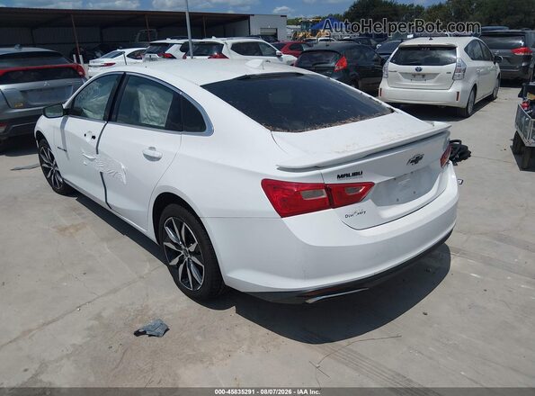 1G1ZG5ST0MF060525 2021 CHEVROLET MALIBU White Հետևի ձախ
