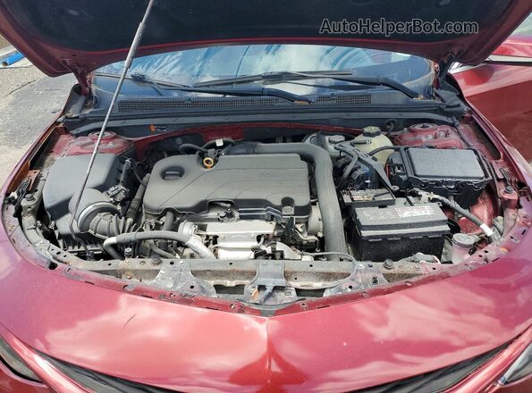 1G1ZG5ST1LF046759 2020 CHEVROLET MALIBU Burgundy უკანა სალონის ხედი