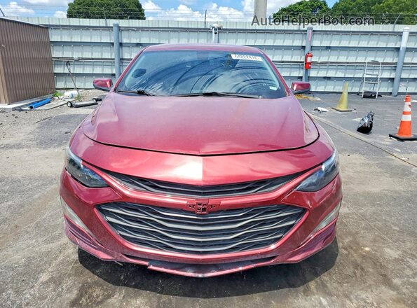 1G1ZG5ST1LF046759 2020 CHEVROLET MALIBU Burgundy წინა ხედი