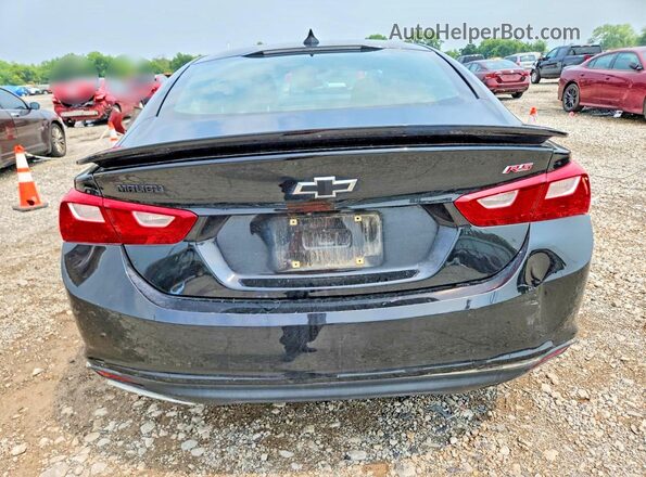1G1ZG5ST1LF084847 2020 CHEVROLET MALIBU Черный Вид сзади