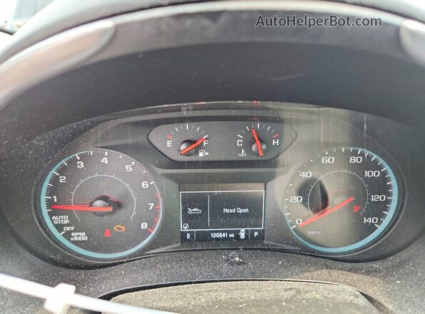 1G1ZG5ST1LF084847 2020 CHEVROLET MALIBU Черный Вид щитка приборов