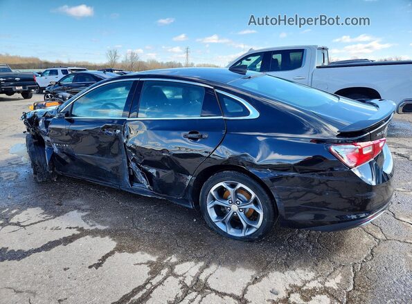 1G1ZG5ST3KF166545 2019 CHEVROLET MALIBU Black უკანა მარცხენა