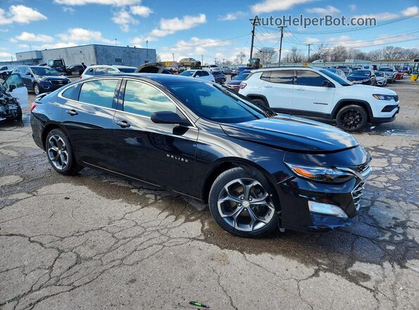 1G1ZG5ST3KF166545 2019 CHEVROLET MALIBU Black წინა მარჯვენა