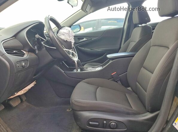 1G1ZG5ST3KF166545 2019 CHEVROLET MALIBU Black წინა სალონის ხედი