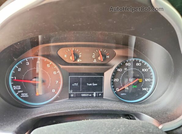 1G1ZG5ST6LF057093 2020 CHEVROLET MALIBU Черный Вид щитка приборов