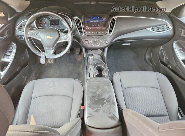 1G1ZG5ST6LF057093 2020 CHEVROLET MALIBU Черный Вид панели приборов