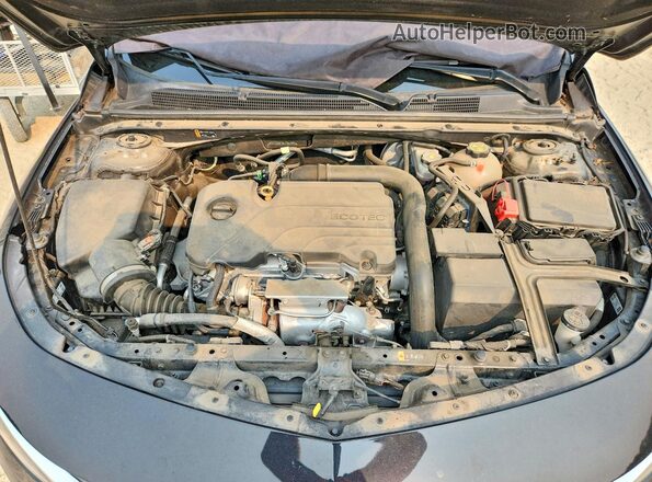 1G1ZG5ST6LF057093 2020 CHEVROLET MALIBU Черный Вид задней части салона