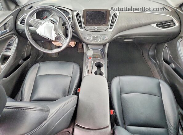 1G1ZG5ST7MF014965 2021 CHEVROLET MALIBU Silver Вид панелі приладів