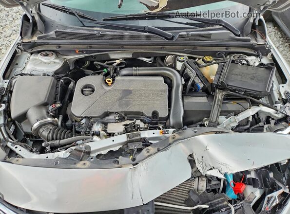 1G1ZG5ST7MF014965 2021 CHEVROLET MALIBU Silver Вид задньої частини салону