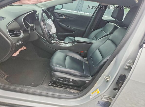 1G1ZG5ST7MF014965 2021 CHEVROLET MALIBU Silver Вид салону спереду