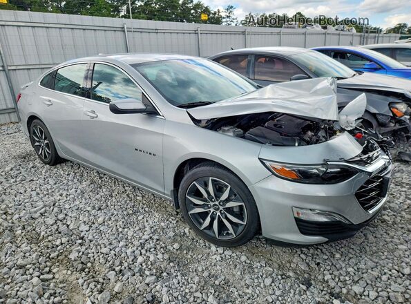 1G1ZG5ST7MF014965 2021 CHEVROLET MALIBU Silver Передня права чверть