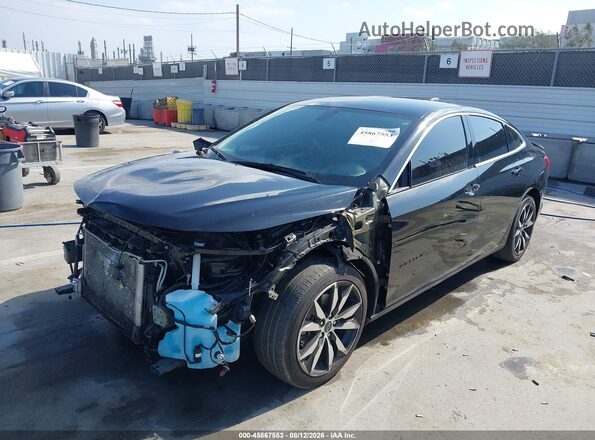 1G1ZG5ST7NF202712 2022 CHEVROLET MALIBU Черный Передняя левая четверть