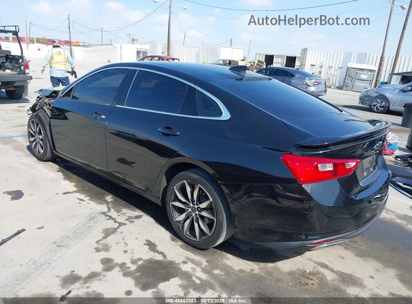 1G1ZG5ST7NF202712 2022 CHEVROLET MALIBU Черный Задняя левая четверть