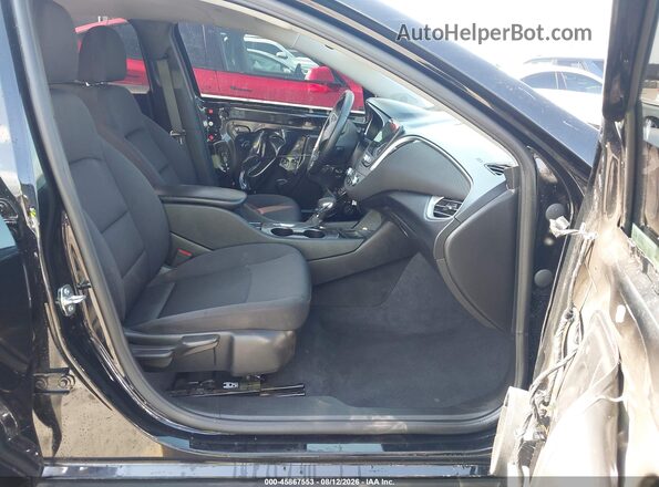 1G1ZG5ST7NF202712 2022 CHEVROLET MALIBU Черный Вид салона спереди