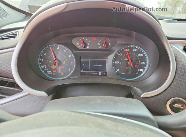1G1ZG5ST7SF117106 2025 CHEVROLET MALIBU Black Вид щитка приладів