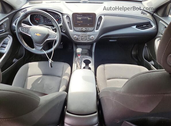 1G1ZG5ST7SF117106 2025 CHEVROLET MALIBU Black Вид панелі приладів