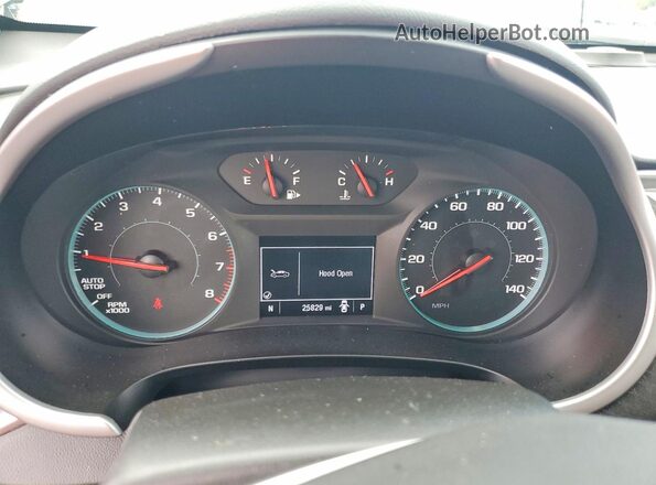 1G1ZG5ST8RF196649 2024 CHEVROLET MALIBU Silver Instrument cluster view