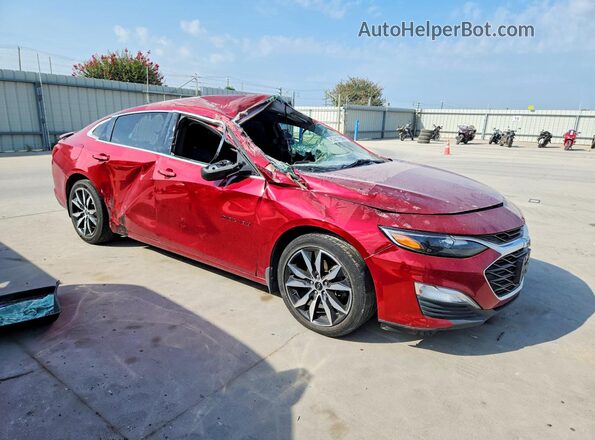 1G1ZG5ST9MF039365 2021 CHEVROLET MALIBU Red წინა მარჯვენა