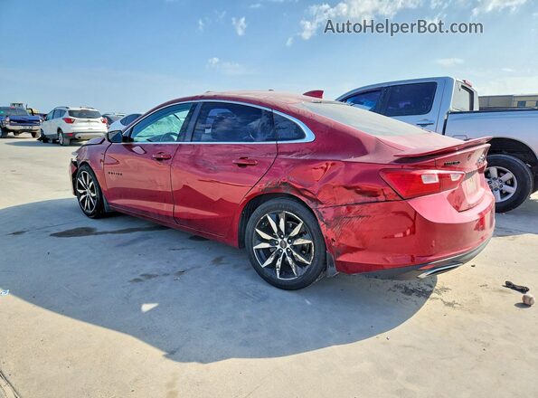 1G1ZG5ST9MF039365 2021 CHEVROLET MALIBU Red უკანა მარცხენა