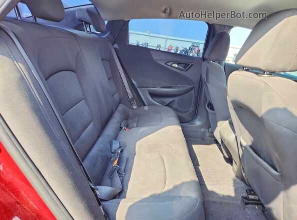 1G1ZG5ST9MF039365 2021 CHEVROLET MALIBU Red უკანა სავარძლების ხედი