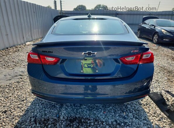 1G1ZG5ST9RF154684 2024 CHEVROLET MALIBU Blue Rear view