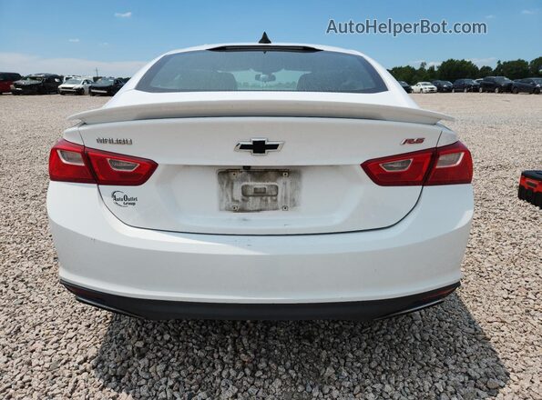 1G1ZG5STXKF179244 2019 CHEVROLET MALIBU White Vista trasera