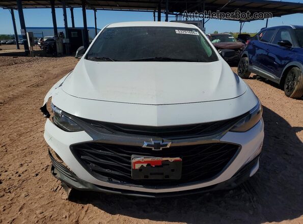 1G1ZG5STXKF192155 2019 CHEVROLET MALIBU White წინა ხედი