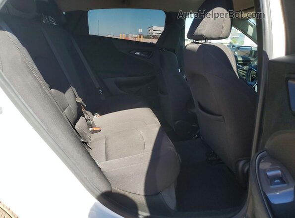 1G1ZG5STXKF192155 2019 CHEVROLET MALIBU White უკანა სავარძლების ხედი
