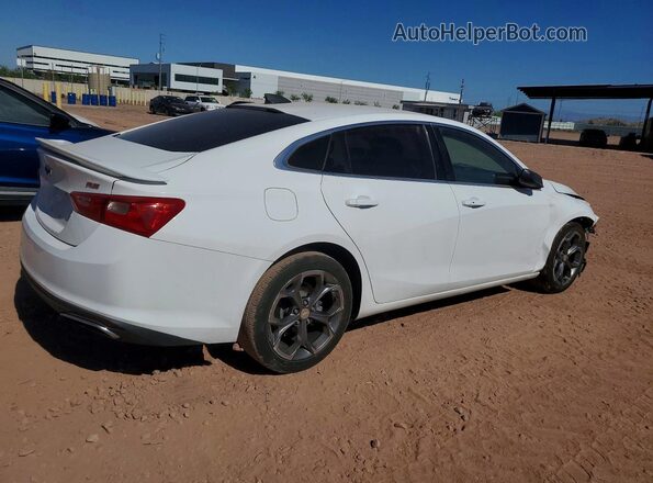 1G1ZG5STXKF192155 2019 CHEVROLET MALIBU White უკანა მარჯვენა