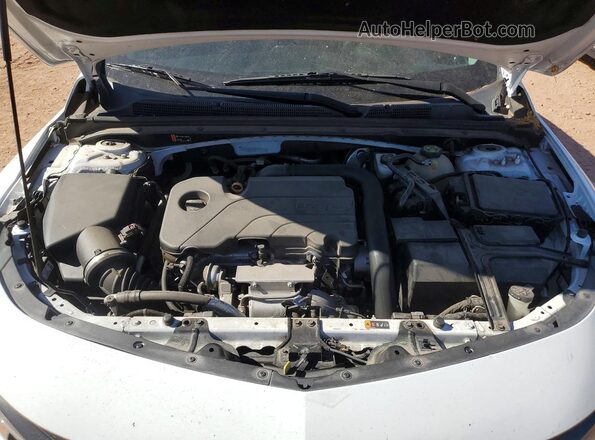 1G1ZG5STXKF192155 2019 CHEVROLET MALIBU White უკანა სალონის ხედი