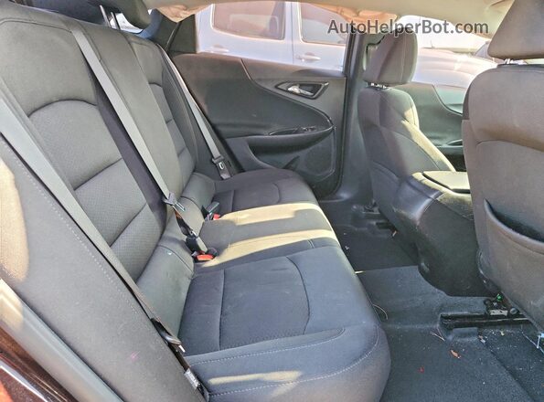 1G1ZG5STXLF043634 2020 CHEVROLET MALIBU Бордовый Вид задних сидений