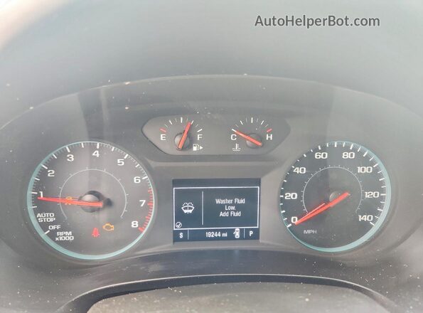 1G1ZG5STXRF112752 2024 CHEVROLET MALIBU Red Instrument cluster view
