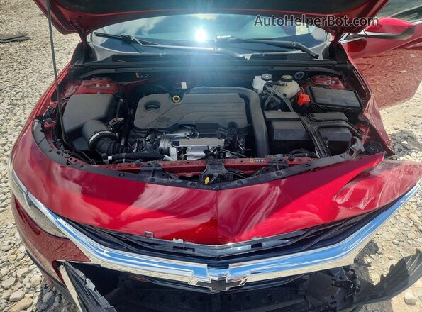 1G1ZG5STXRF112752 2024 CHEVROLET MALIBU Red Rear interior view