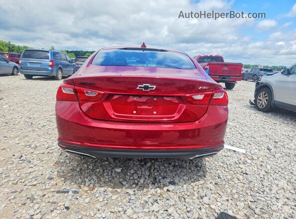 1G1ZG5STXRF112752 2024 CHEVROLET MALIBU Red Rear view