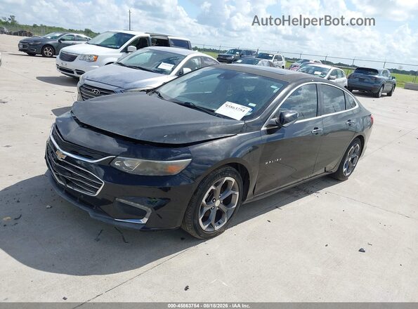 1G1ZH5SX3GF185359 2016 CHEVROLET MALIBU Black Przód lewy