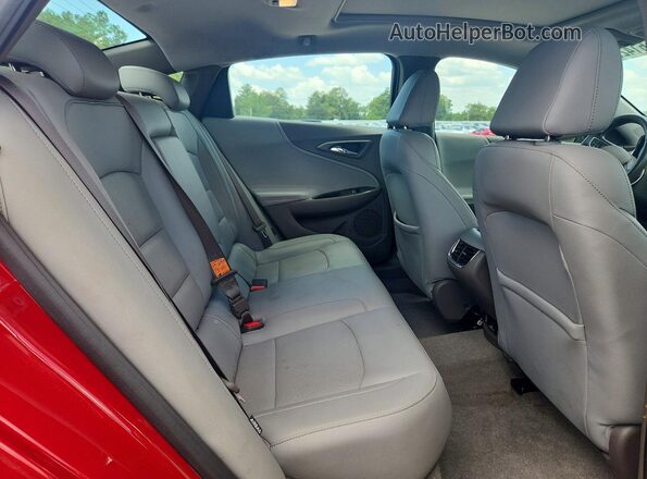 1G1ZH5SX4GF218918 2016 CHEVROLET MALIBU Red Widok tylnych siedzeń